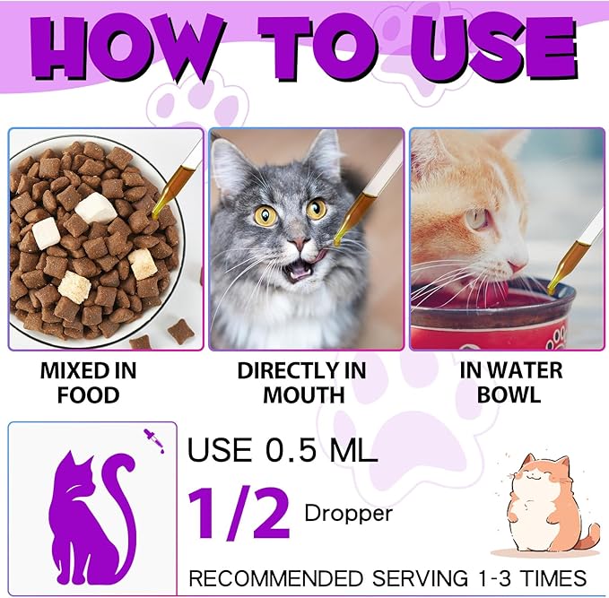 15-in-1 Multivitamin Drops for Cats - Image 7