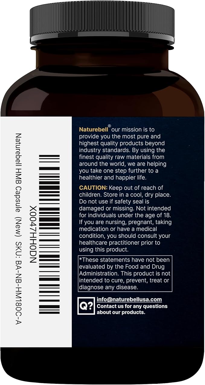 NatureBell HMB 3, 000mg - Image 8