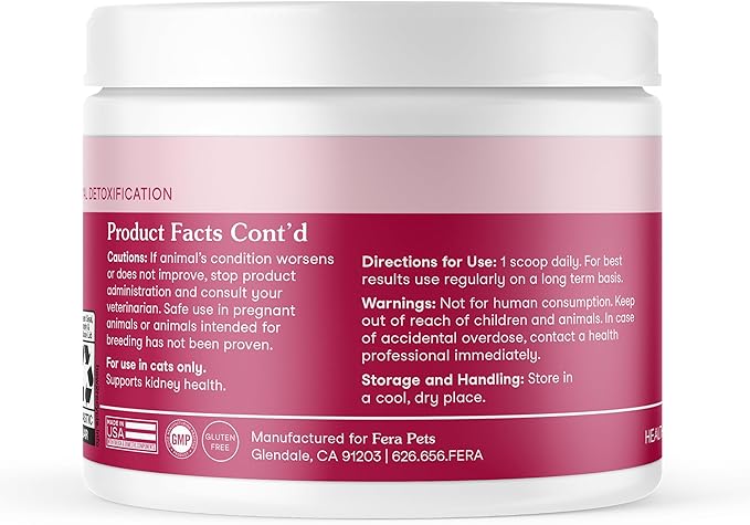 Fera Pets Cat Kidney Support Powder - Image 9