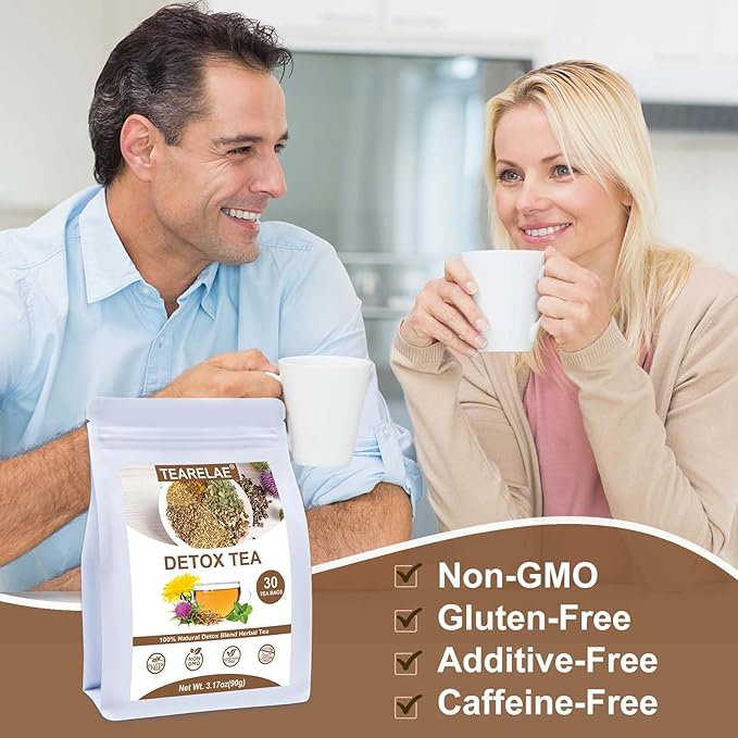 TEARELAE - Detox Tea, Dandelion Root, Licorice Root, Peppermint - Support Liver - Image 7