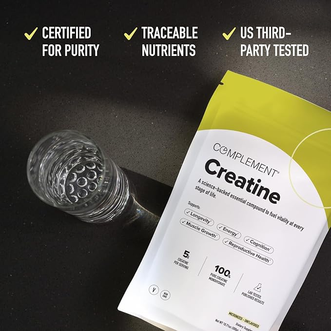 Complement Creatine Monohydrate Micronized Powder - Image 9