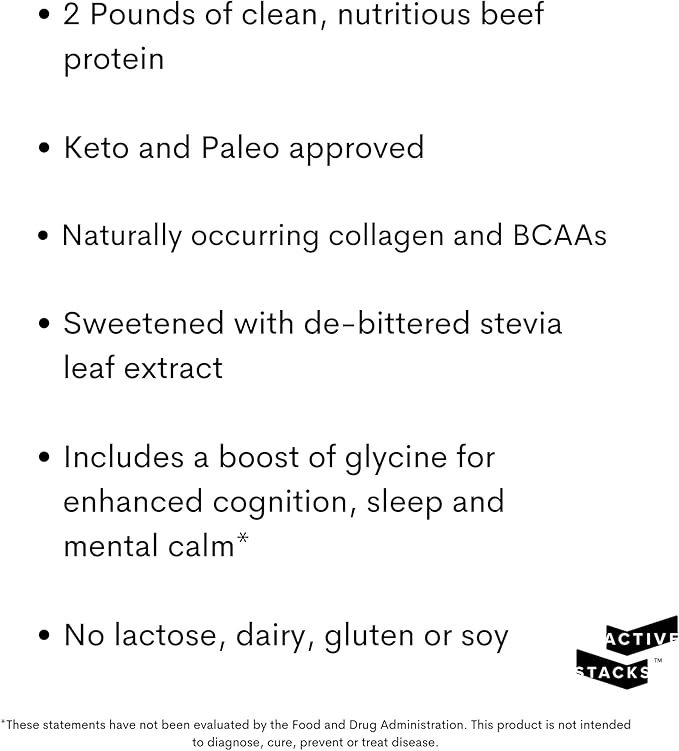 Beef Protein Isolate Powder, Chocolate - Image 4