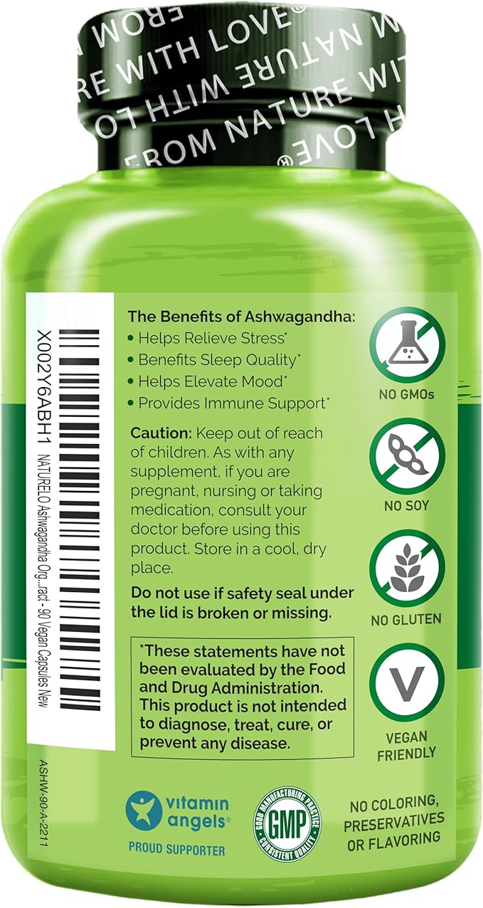 NATURELO Ashwagandha Organic Root Powder - Image 8