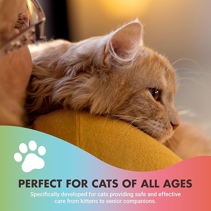 LIQUID-VET Premium 10-in-1 Cat Wellness Multi-Supplement: Glucosamine, - Image 7