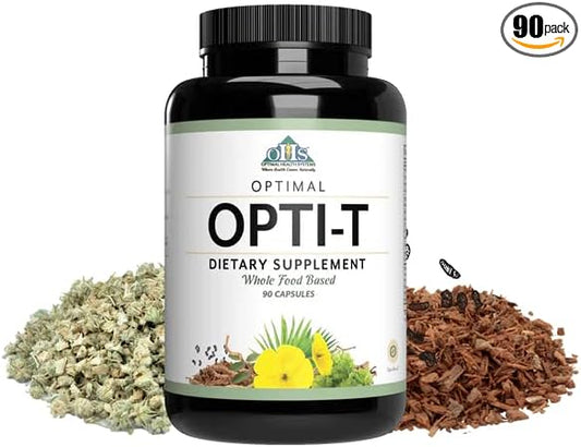Optimal Opti-T Combines a Blend of Herbs, B Vitamins, and Minerals in a Unique by OptimalHealthSystems