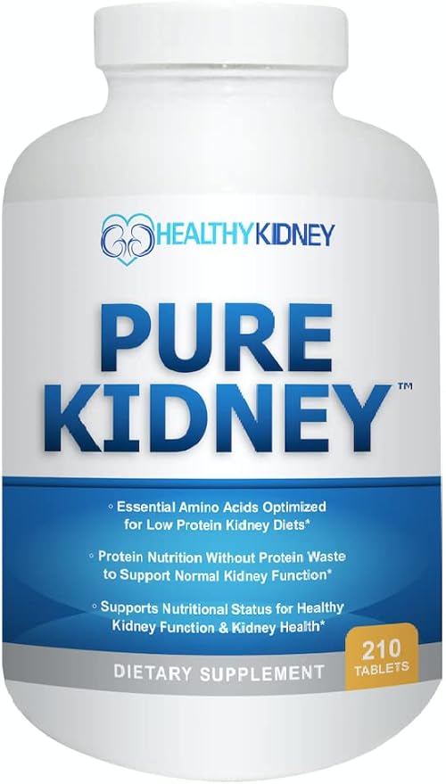 Pure Kidney Health Supplement and Renal Diet Cookbook by HealthyKidney