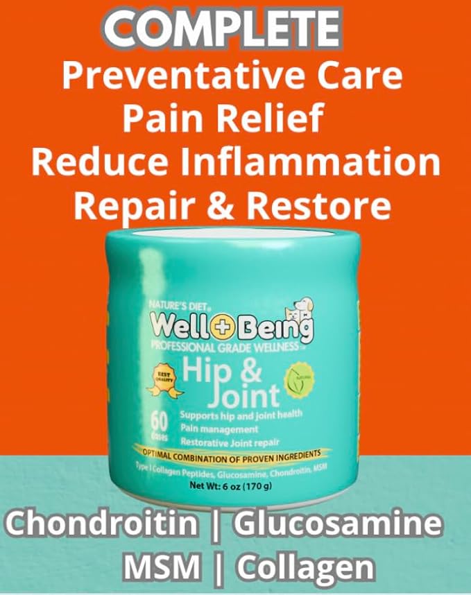 Well-Being for Dogs Joint Health Supplement, Contains Glucosamine, Plus - Image 6