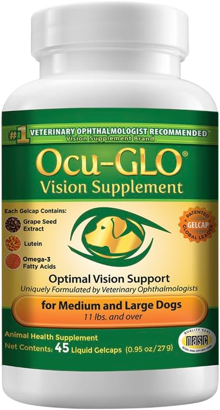 Ocu-GLO Vision Supplement for Medium to Large Dogs by Ocu-GLO