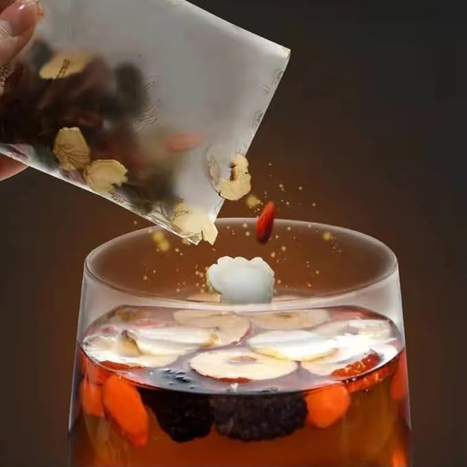 Six Treasure Kidney Cleanse Tea – Ginseng Five Treasures Herbal Detox Tea - Image 5