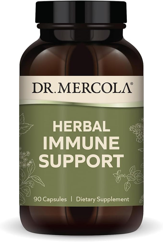 Dr. Mercola Herbal Immune Support, 30 Servings, Dietary Supplement, Supports by DrMercola