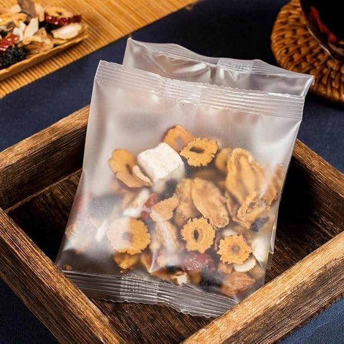 Kidney Tea Formula Ginseng Six Treasure Tea, Te Renal Herbal, Ginseng Five - Image 4