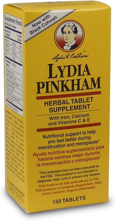 Lydia Pinkham Herbal Supplement Tablets by Lydia+Pinkham