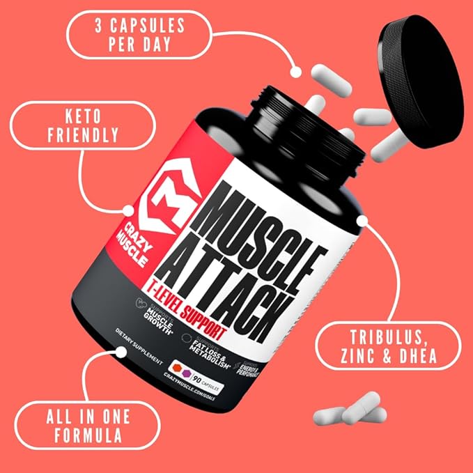 Crazy Muscle Testosterone Booster - Image 2