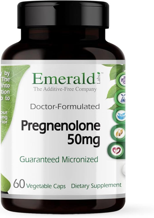 EMERALD LABS Pregnenolone 50mg by EmeraldLabs