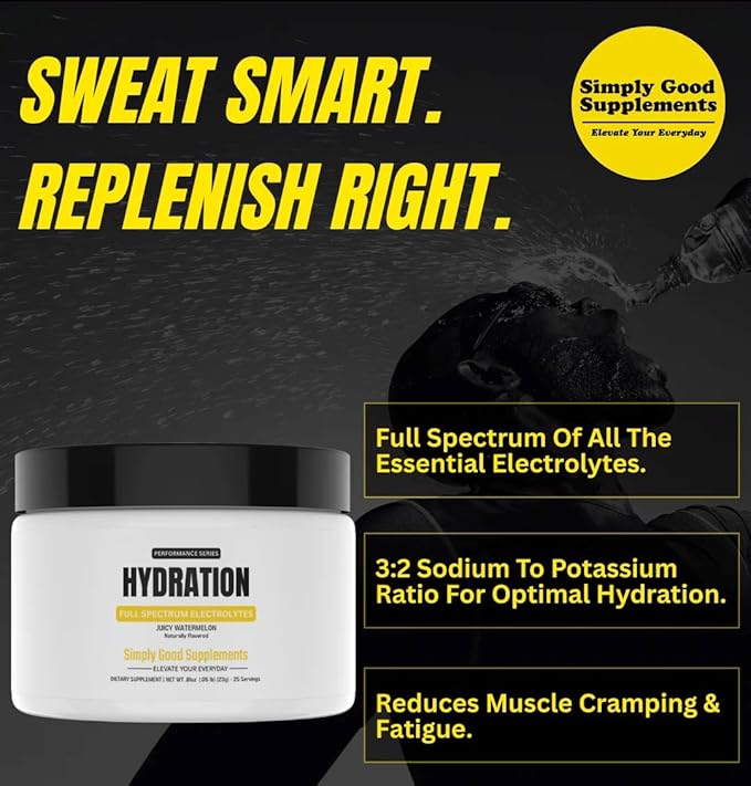 Hydration Full Spectrum Electrolytes – 520mg Sodium, 400mg Potassium, Calcium & - Image 2