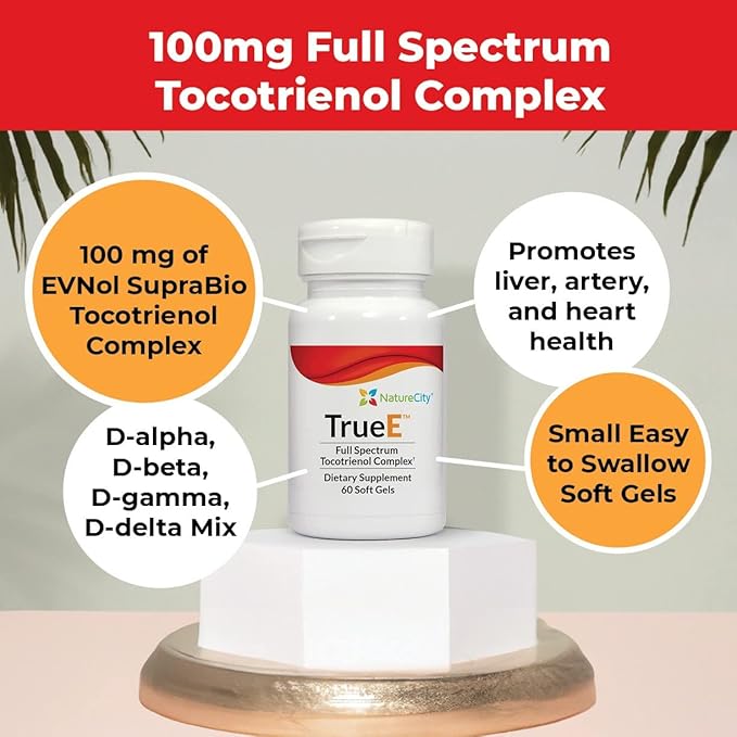 NatureCity True-E Full Spectrum Tocotrienols Vitamin E & Natural Alpha - Image 7