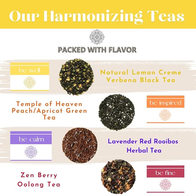 Harmony N More, be well | Natural Lemon Creme Verbena Black Tea Loose Leaf | - Image 6