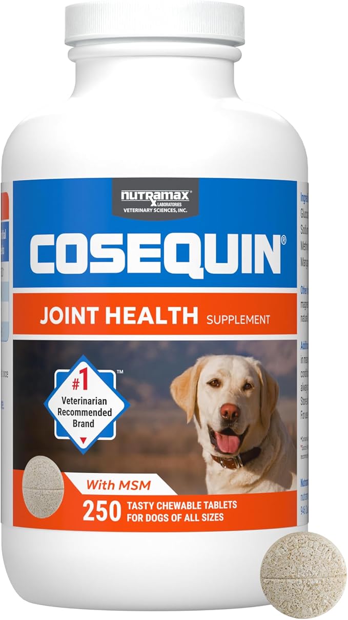 Nutramax Cosequin for Dogs Joint Health Supplement, Contains Glucosamine for by NutramaxLaboratories