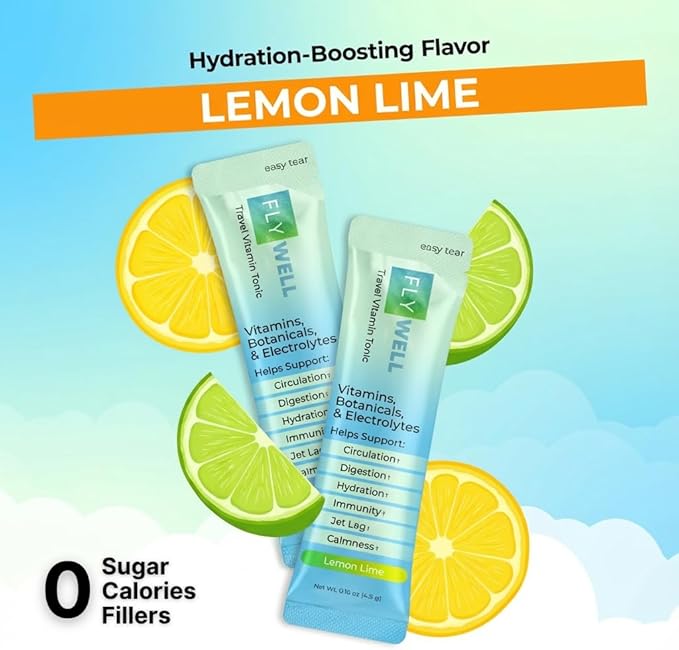 Travel Vitamin Tonic for Flight, Jet Lag, Circulation, Digestion & Immune - Image 5