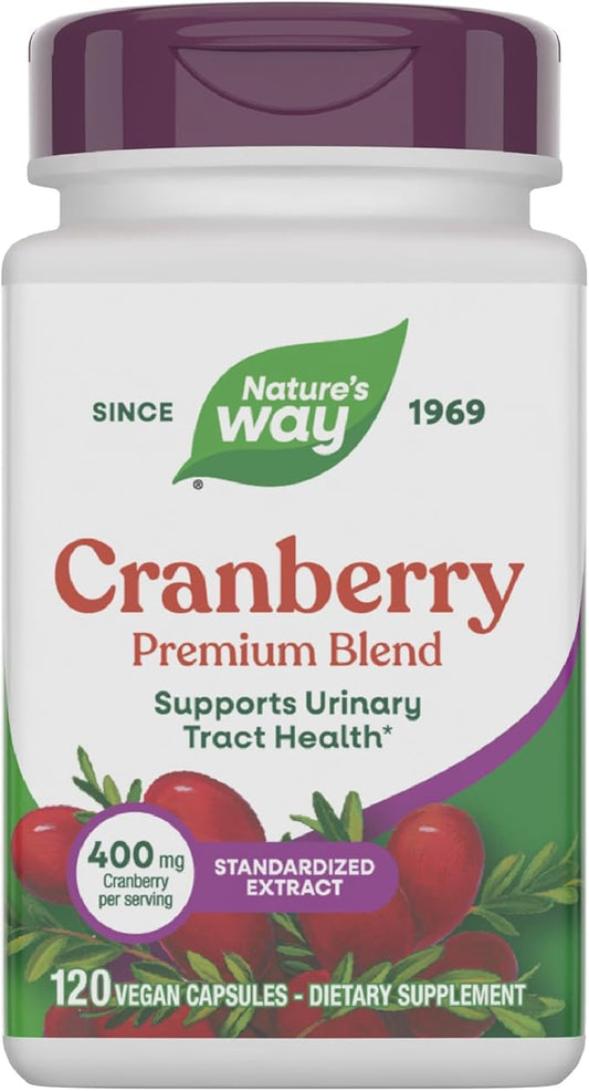 Nature's Way Premium Blend Cranberry, Urinary Tract Health Support*, by NaturesWay%C2%AE