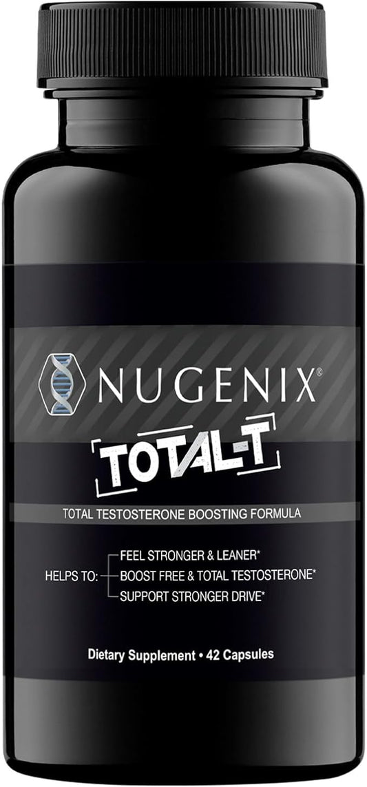 Nugenix Total-T, Free and Total Testosterone Booster Supplement by Nugenix