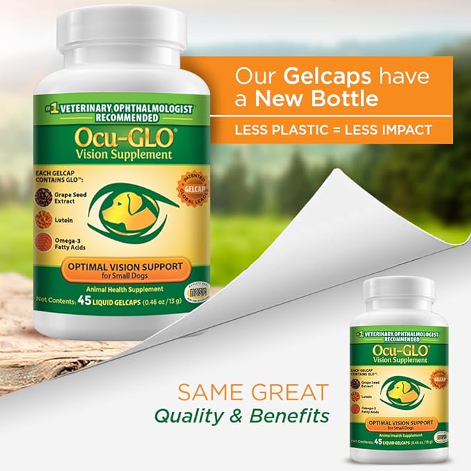Ocu-GLO Vision Supplement for Small Dogs by Animal Necessity - Image 2