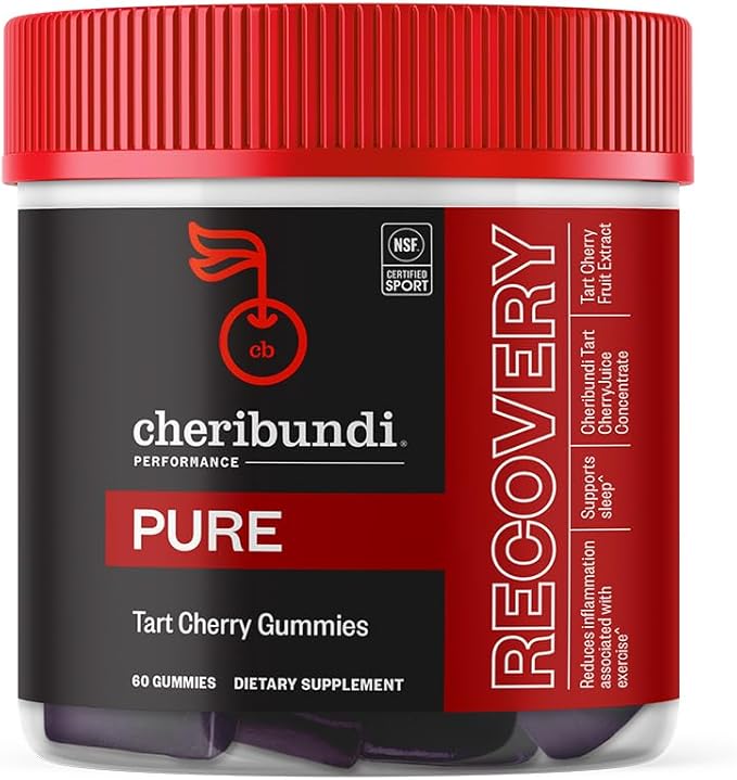 Cheribundi Tart Cherry Gummies Pure | Performance by Cheribundi