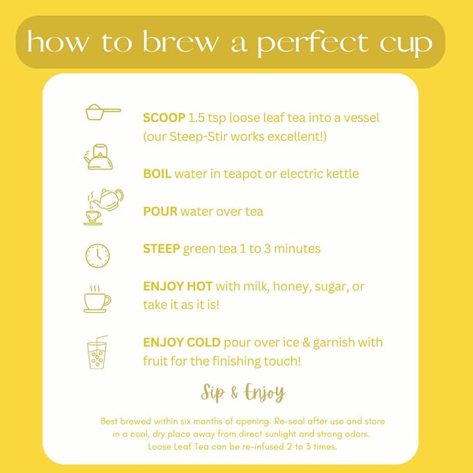 Harmony N More, be well | Natural Lemon Creme Verbena Black Tea Loose Leaf | - Image 3