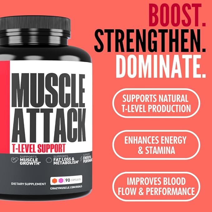 Crazy Muscle Testosterone Booster - Image 3