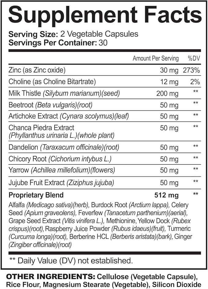 NutriFlair Liver Cleanse Detox & Repair Supplement - Image 2