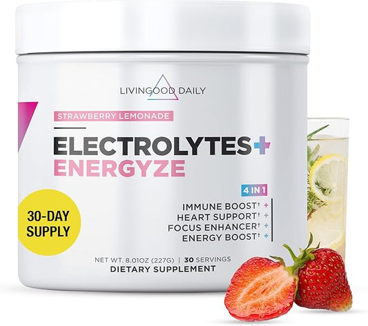 Livingood Daily Electrolytes Powder, Electrolytes Hydration Powder by LivingoodDaily