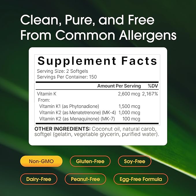 NatureBell Vitamin K Complex - Image 3