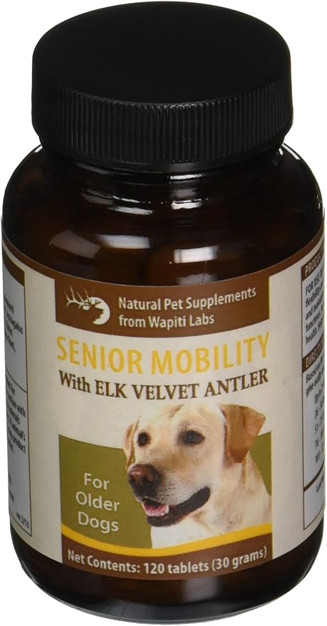 120 Count Senior Dog Mobility by Wapiti+Labs