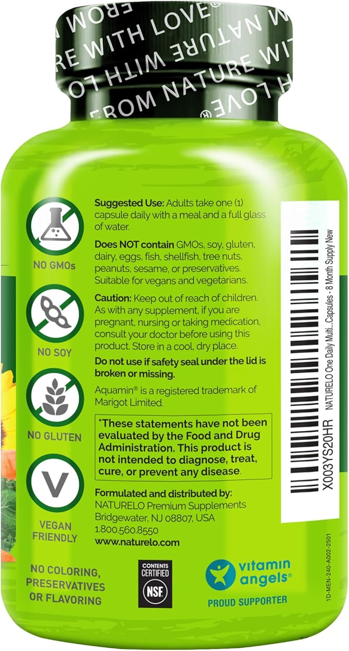 NATURELO Mens Multivitamins - Image 9