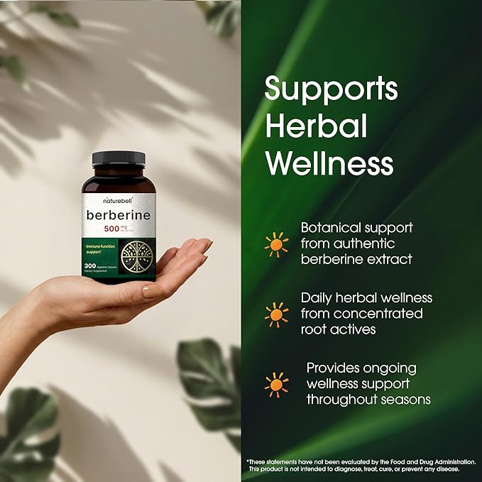 NatureBell Berberine 500mg - Image 4