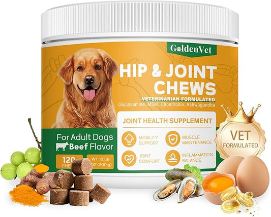 Hip and Joint Chews for Senior Dogs by Unknown