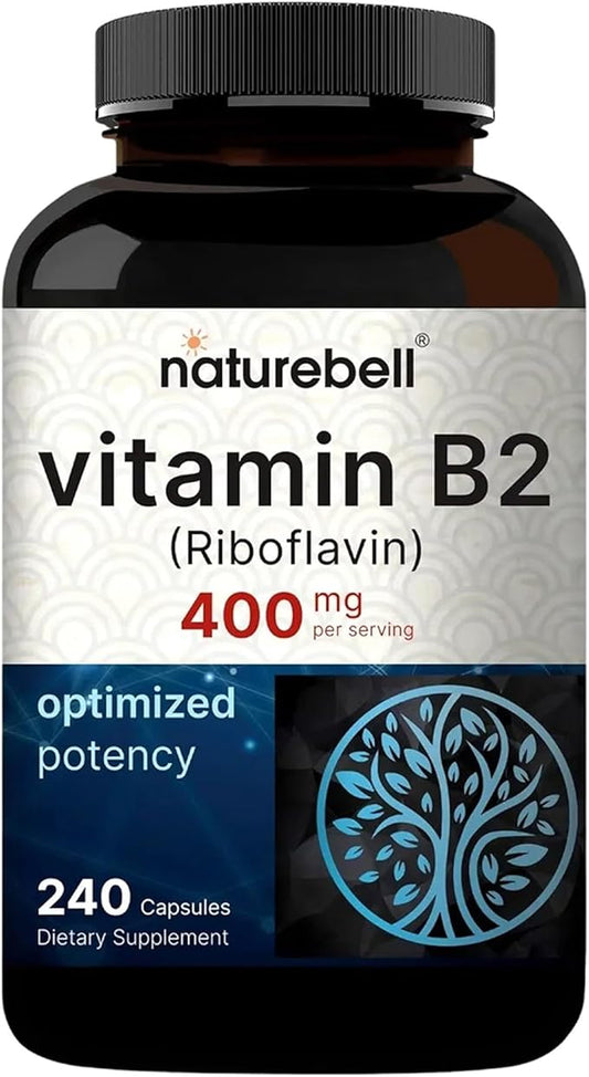 NatureBell Vitamin B2 400mg by NATUREBELLINC