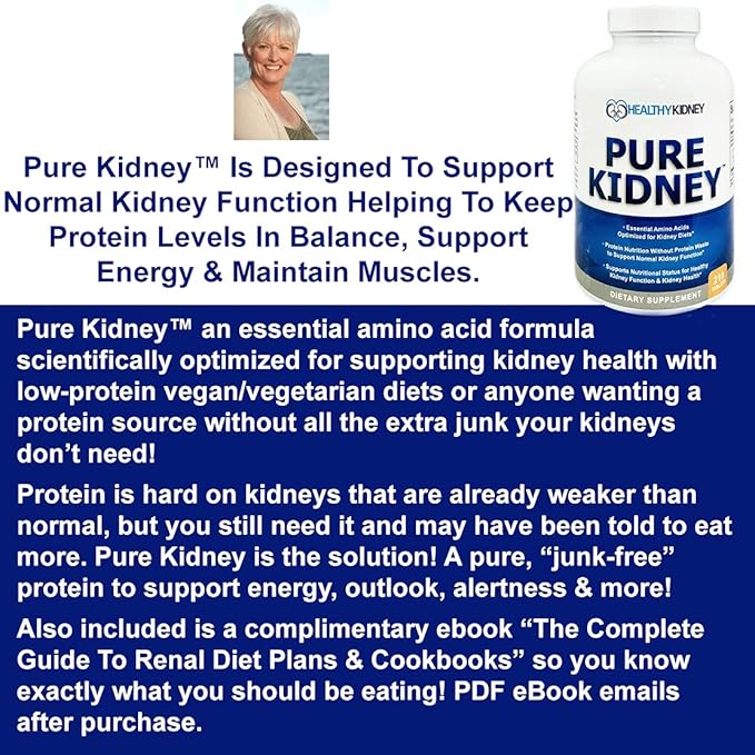 Pure Kidney Health Supplement and Renal Diet Cookbook - Image 4