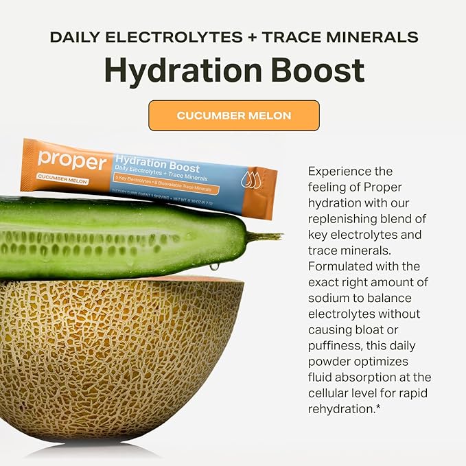 Proper Hydration Sticks – Electrolyte Powder Drink Mix Packets - Image 2