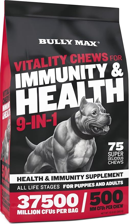 Bully Max Dog Chews & Multivitamin Treats by BullyMax