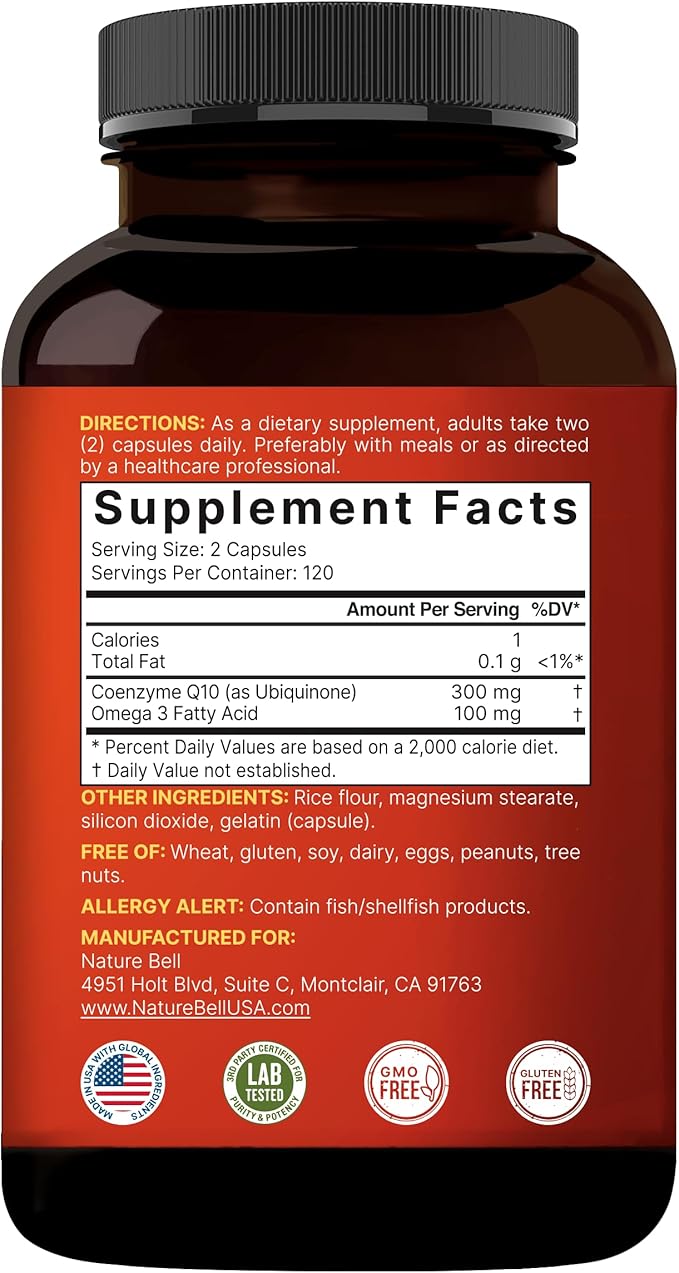 NatureBell CoQ10 300mg - Image 7