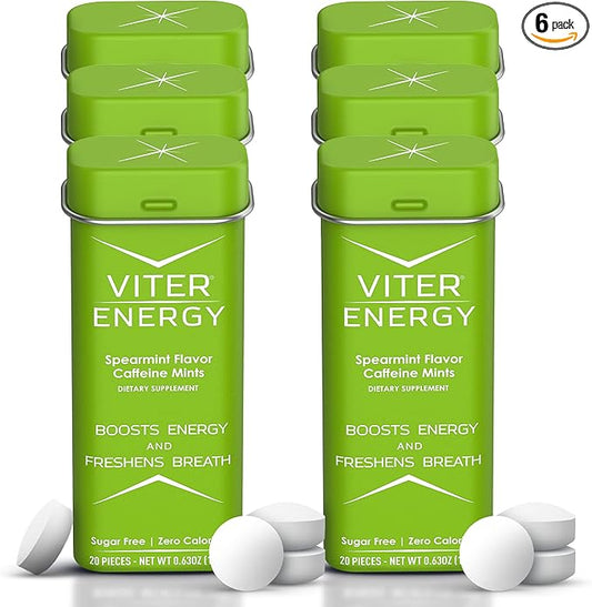 Viter Energy 40mg Caffeine Mints by ViterEnergy