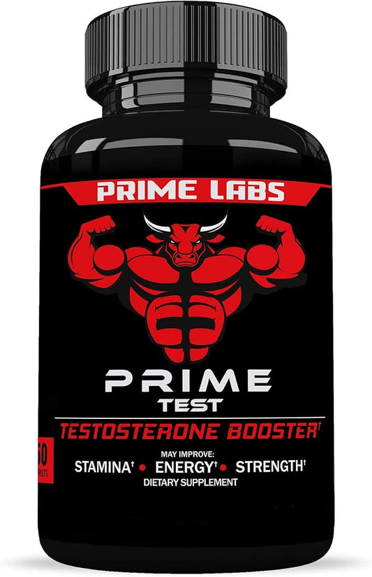 Prime Labs - Men's Testosterone Booster - Stamina, & Strength Booster - 60 by PrimeLabs