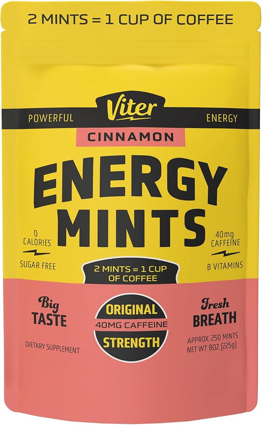 Viter Energy 40mg Caffeine Mints by ViterEnergy