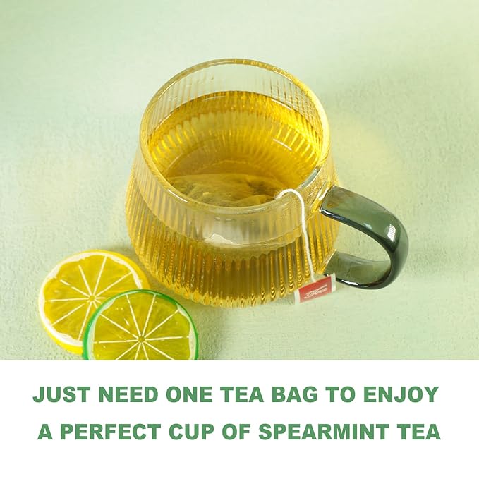 TEARELAE - Spearmint Tea - 1.5g x 50 Count - 100% Pure Spearmint Leaves - - Image 3