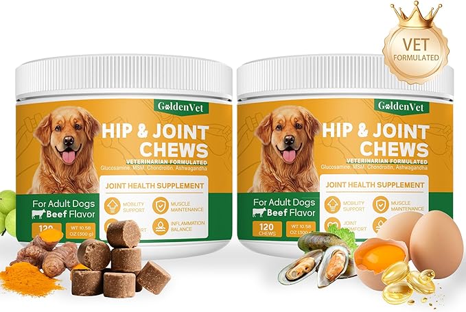 Hip and Joint Chews for Senior Dogs by Unknown