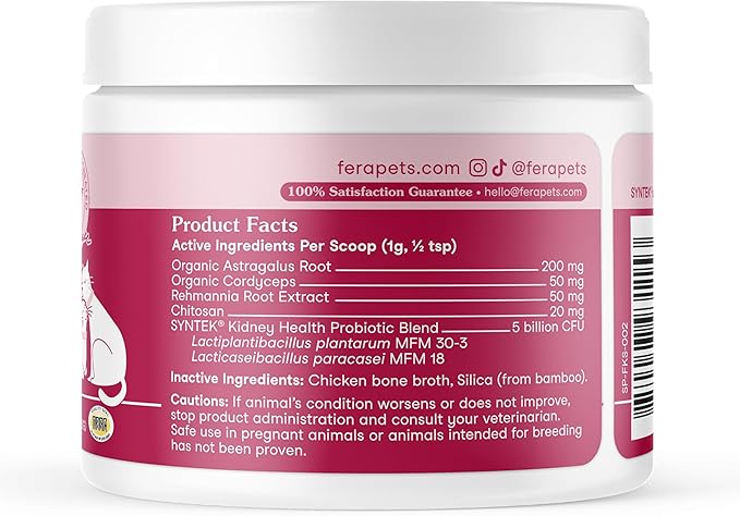 Fera Pets Cat Kidney Support Powder - Image 8