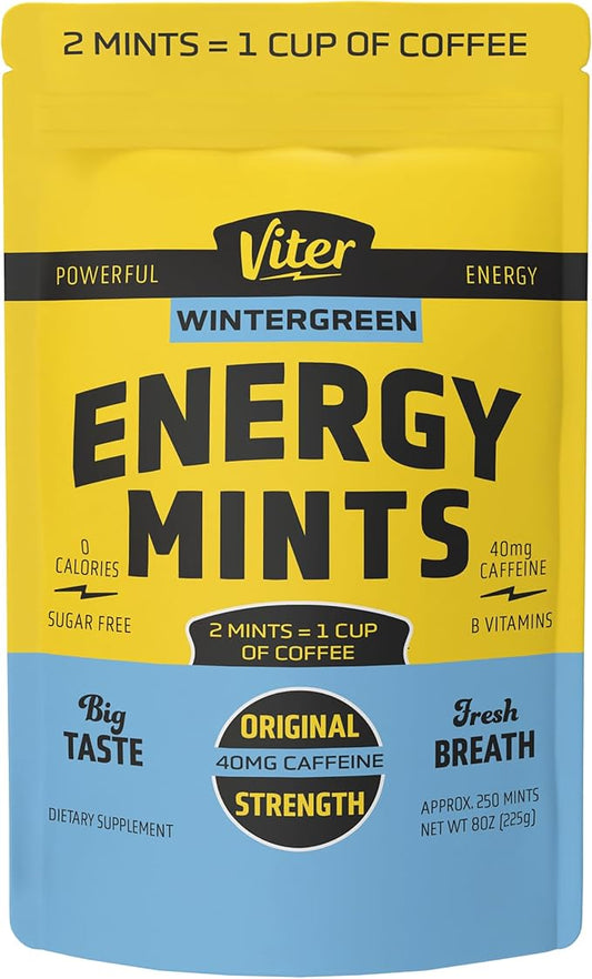 Viter Energy 40mg Caffeine Mints by ViterEnergy