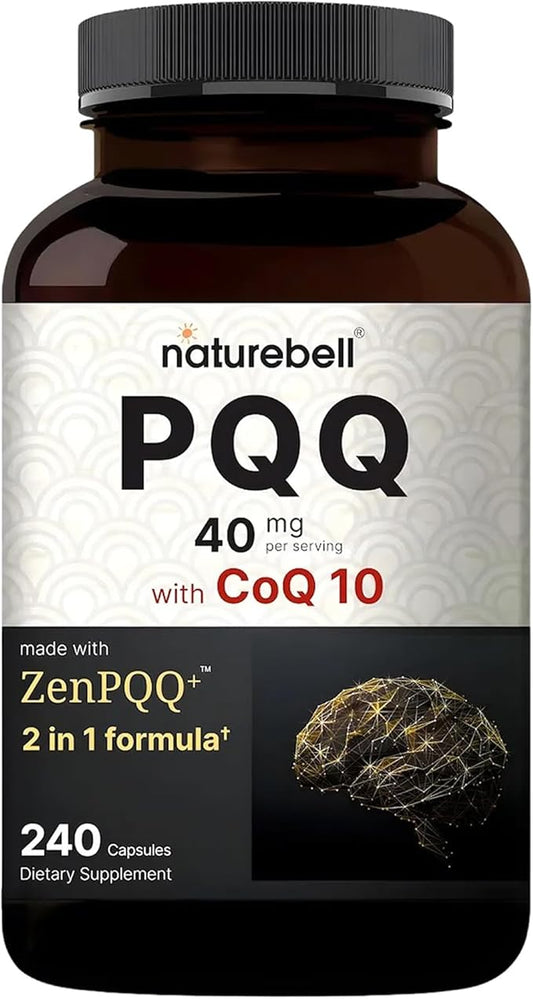 NatureBell PQQ with CoQ10-240 Capsules by NATUREBELLINC