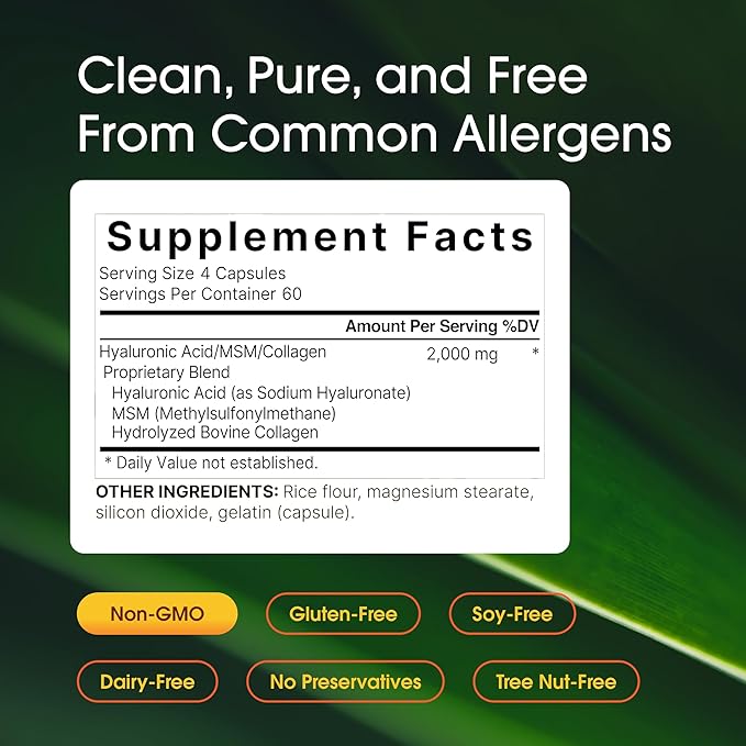 NatureBell Hyaluronic Acid 2, 000mg - Image 3